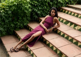 Босоножки на каблуке из винила- Заказать в России