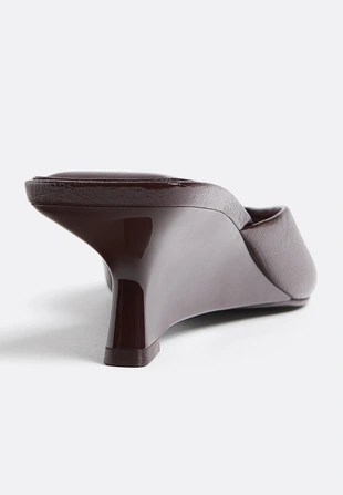 Танкетки с асимметричным каблуком- Заказать в России