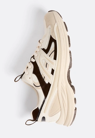 Кроссовки с контрастными вставками- Заказать в России