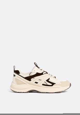 Кроссовки с контрастными вставками- Заказать в России