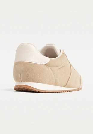 Мягкие кожаные кеды- Заказать в России