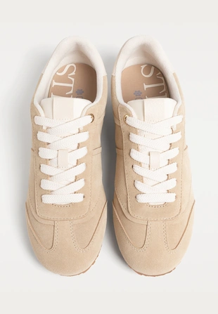 Мягкие кожаные кеды- Заказать в России