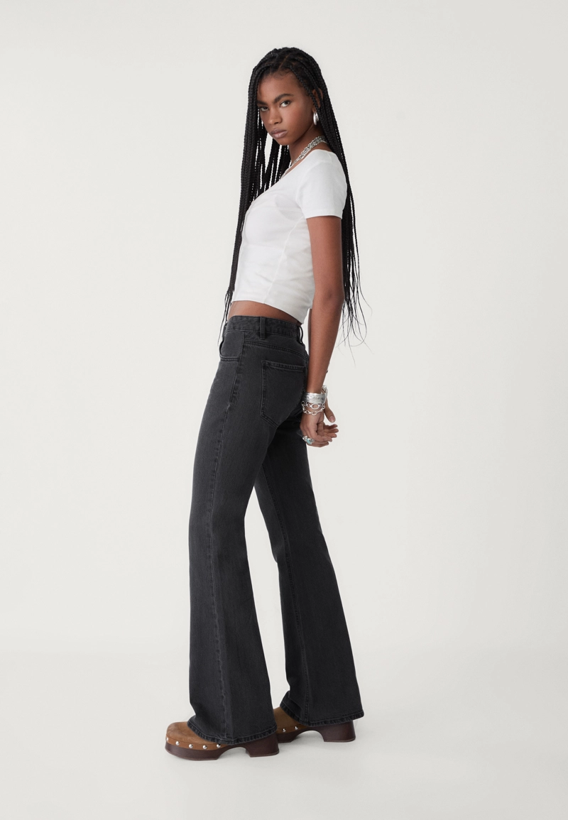 Джинсы клеш comfort