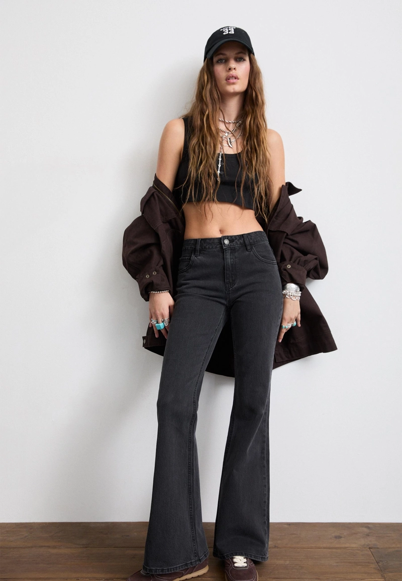 Джинсы клеш comfort