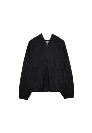 Толстовка с капюшоном с объемной отделкой, мягкая на ощупь- Заказать в России