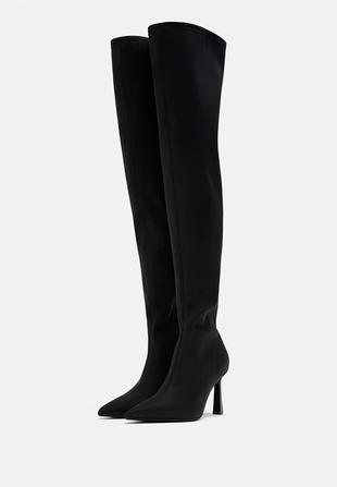 Сапоги на каблуке XL- Заказать в России