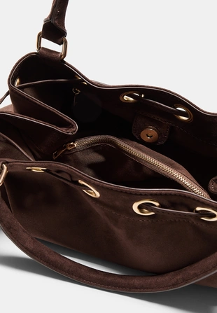 Сумка на плечо с люверсами- Заказать в России