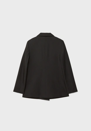 Двубортный пиджак на пуговицах- Заказать в России