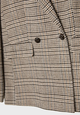 Пиджак классического кроя в клетку- Заказать в России