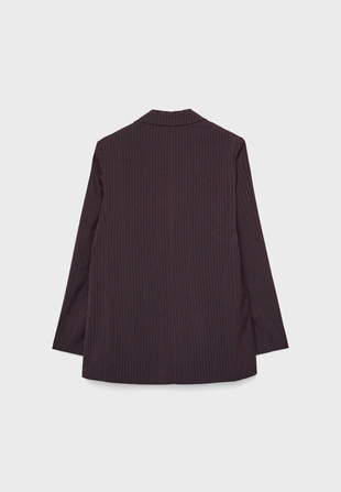 Пиджак открытого типа в полоску- Заказать в России