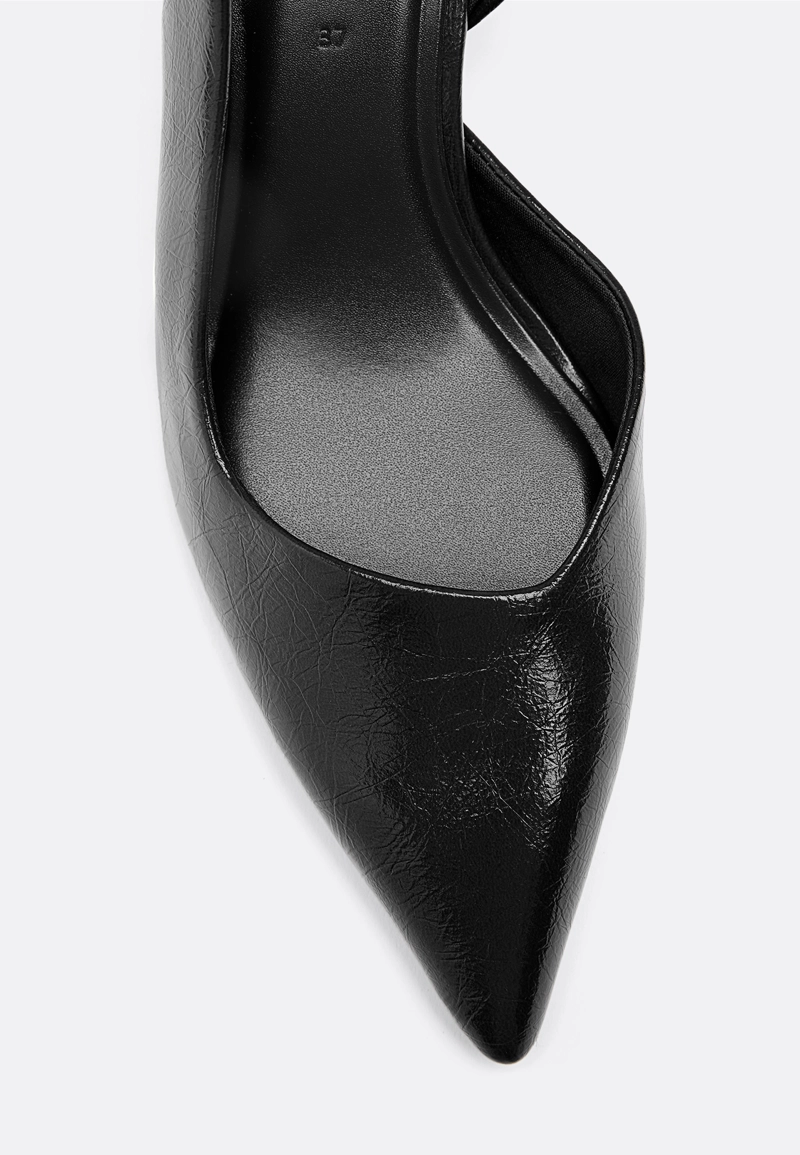 Базовые туфли на каблуке