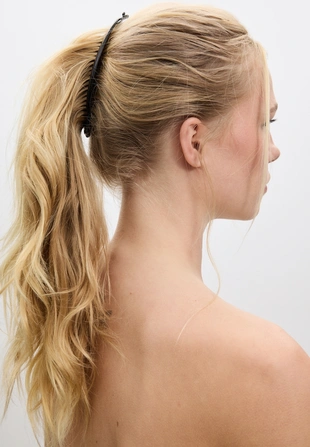 Набор из 2 банановых заколок для меха- Заказать в России