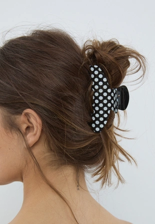 Набор из 2 зажимов в горошек- Заказать в России