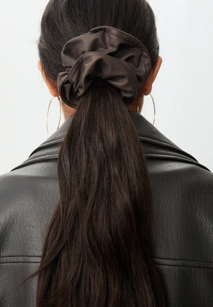 Набор из 2 резинок для волос из искусственной кожи- Заказать в России