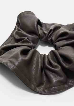 Набор из 2 резинок для волос из искусственной кожи- Заказать в России