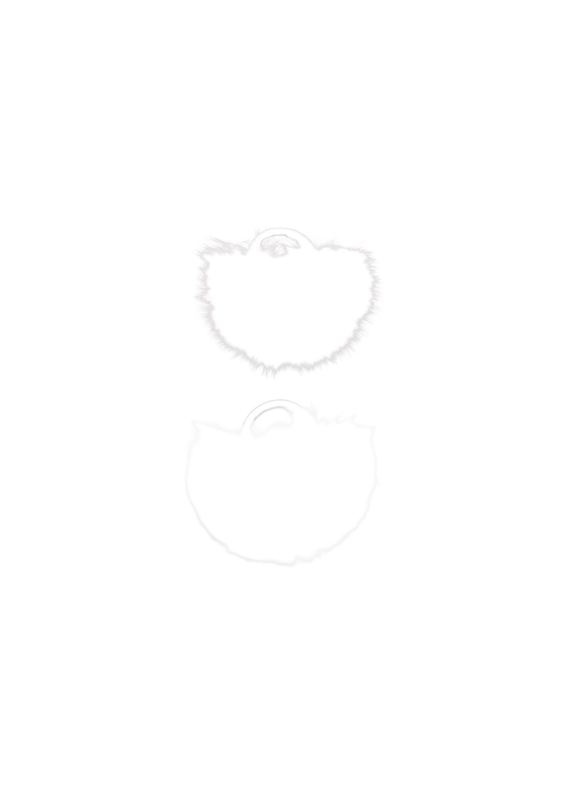 Набор из 2 резинок для волос из искусственного меха