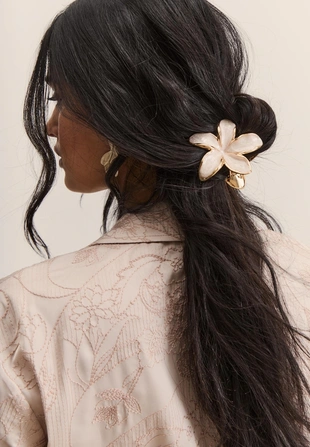 Набор из 3 заколок-цветов- Заказать в России