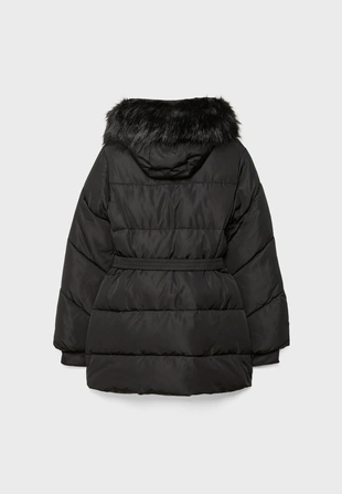 Приталенное стеганое пальто- Заказать в России