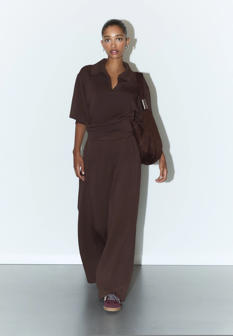 Брюки из мягкой ткани