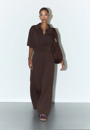 Брюки из мягкой ткани- Заказать в России