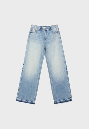 Джинсы D91 свободного кроя с низкой посадкой- Заказать в России