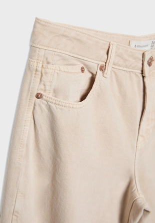 D91 LOW WIDELEG TWILL JEANS- Заказать в России