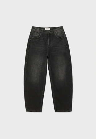 Джинсы-багги свободного кроя- Заказать в России