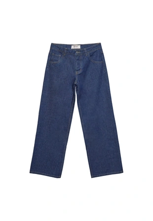 Джинсы-багги свободного кроя- Заказать в России