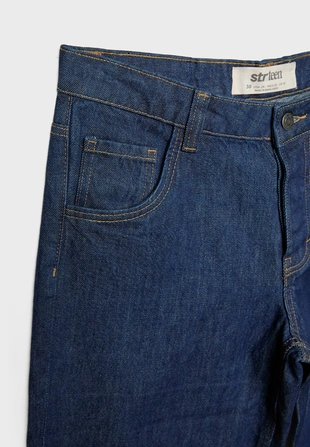 Джинсы-багги свободного кроя- Заказать в России