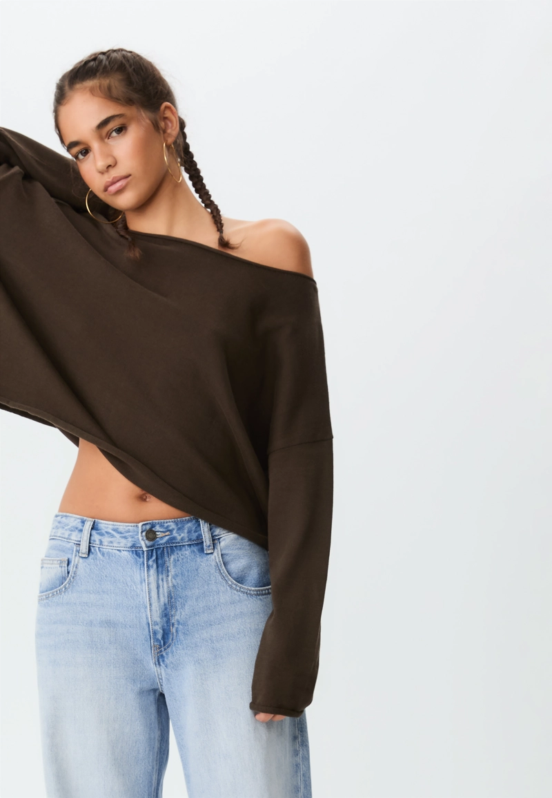 Джинсы свободного кроя