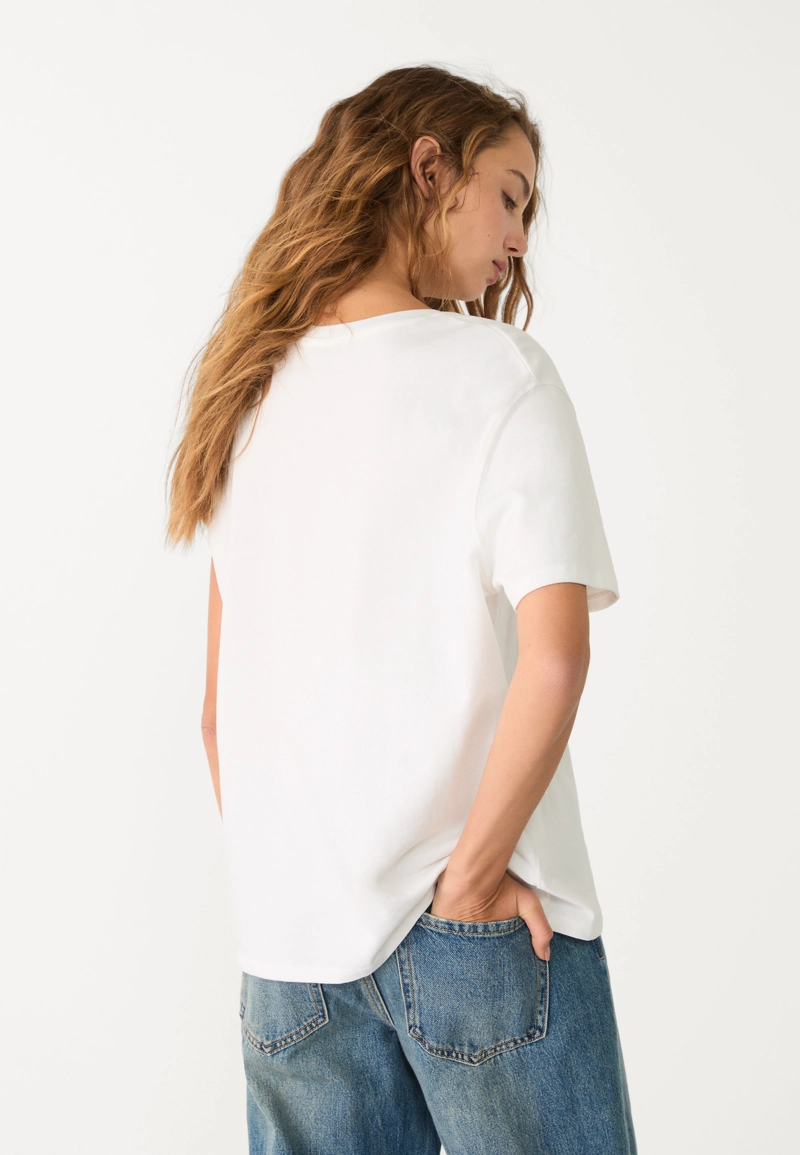 Базовая футболка boxy heavy weight