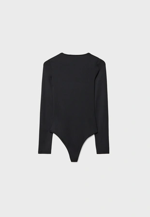 Боди из полиамида с квадратным вырезом- Заказать в России