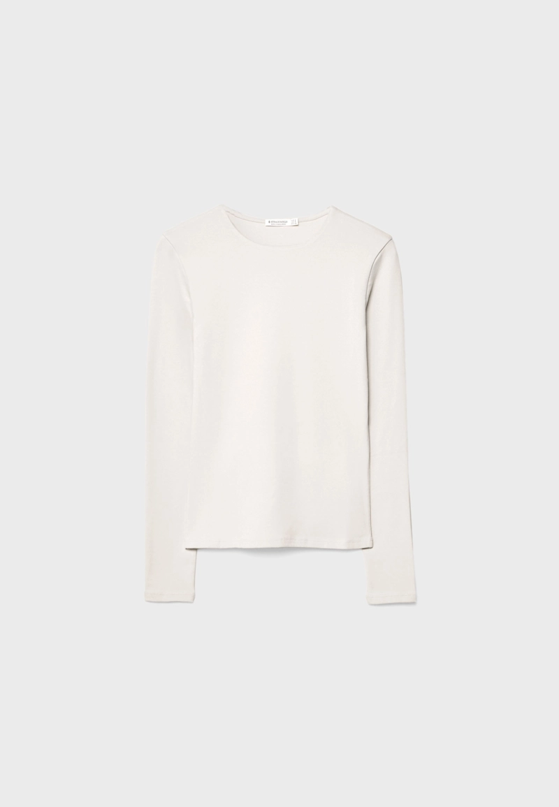 Базовая футболка с длинными рукавами