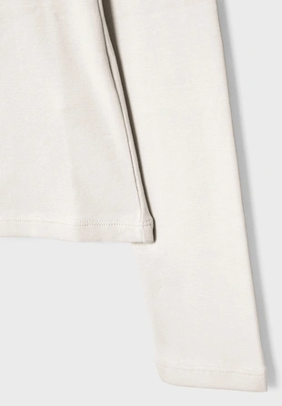 Базовая футболка с длинными рукавами- Заказать в России