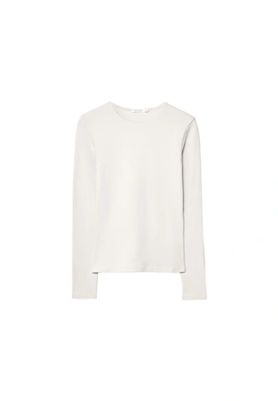 Базовая футболка с длинными рукавами- Заказать в России