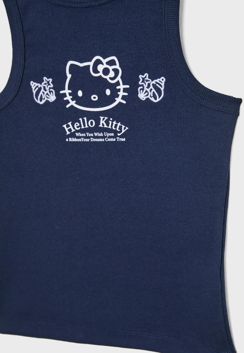 Футболка-борцовка Hello Kitty