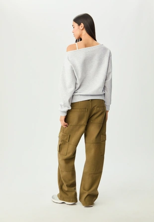 Свитшот с принтом вишни- Заказать в России