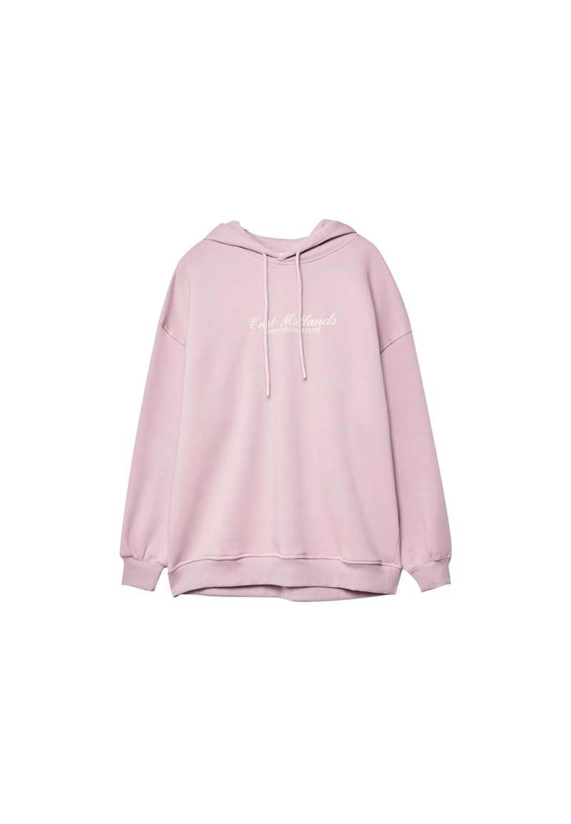 Толстовка с капюшоном и вышивкой