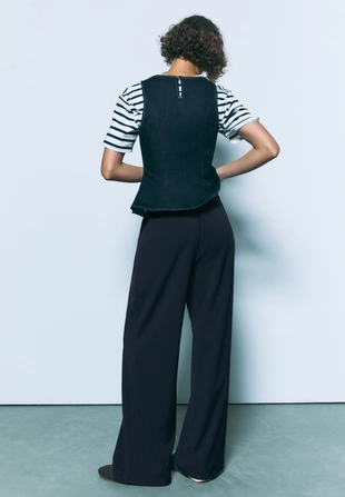 Брюки классические свободного кроя- Заказать в России