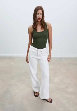 Базовый топ на бретелях- Заказать в России