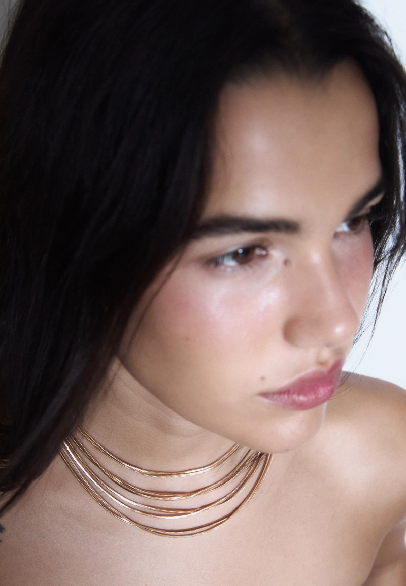 Многослойное ожерелье