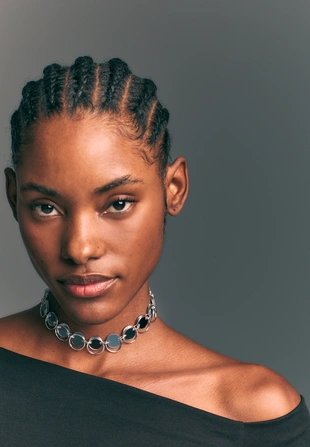 Колье «круги»- Заказать в России