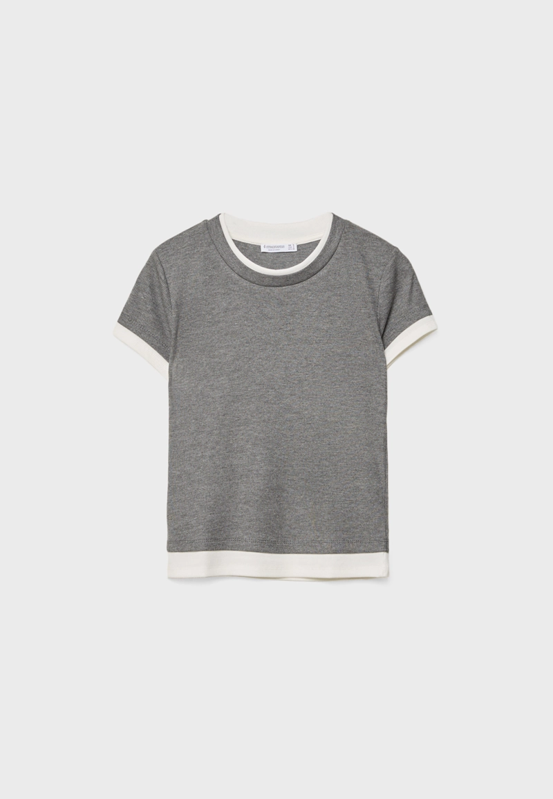 Футболка с двойным контрастом