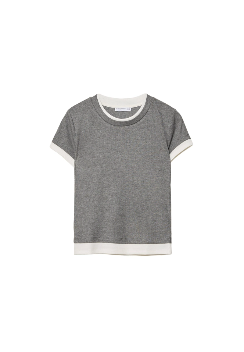 Футболка с двойным контрастом