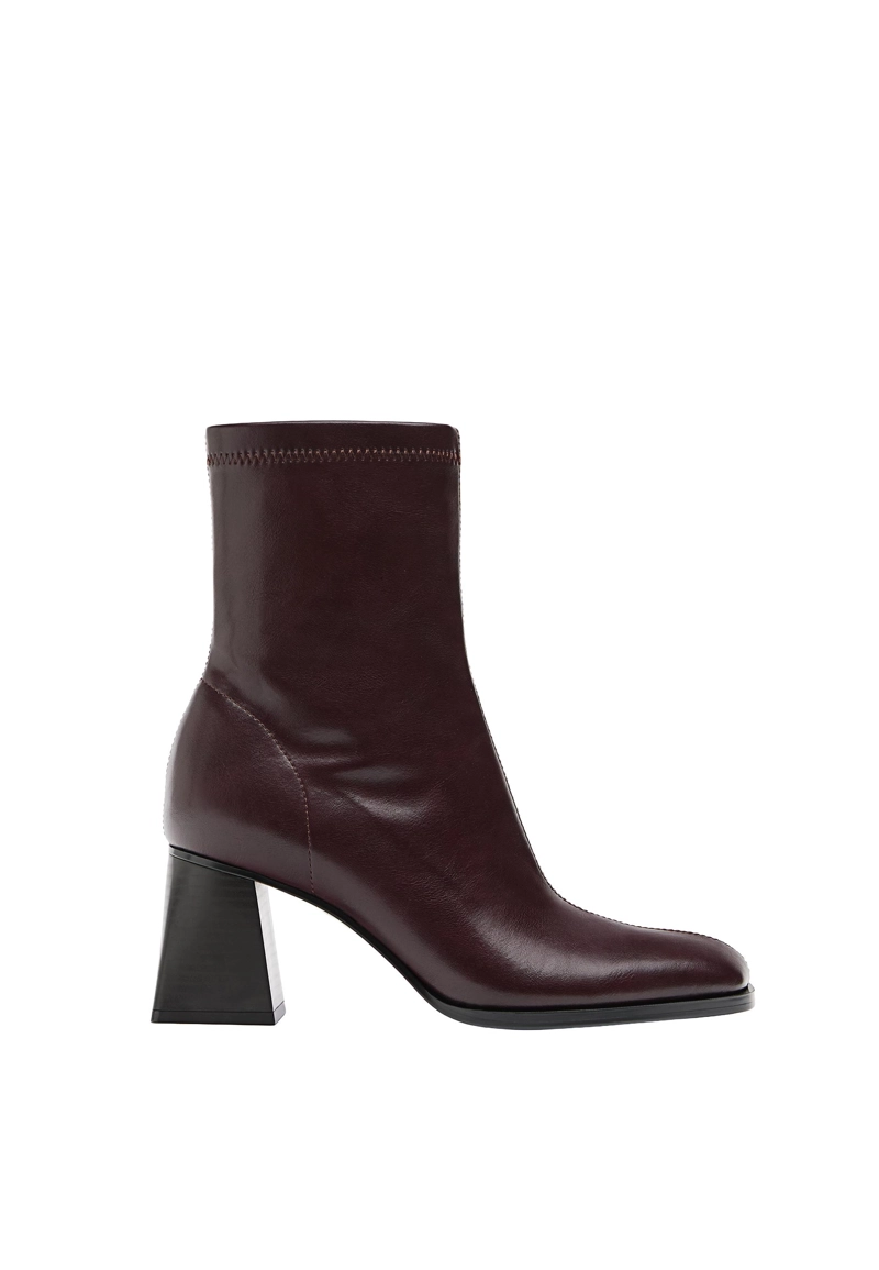 Ботильоны на широком каблуке