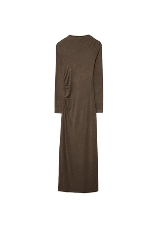 Трикотажное платье миди- Заказать в России