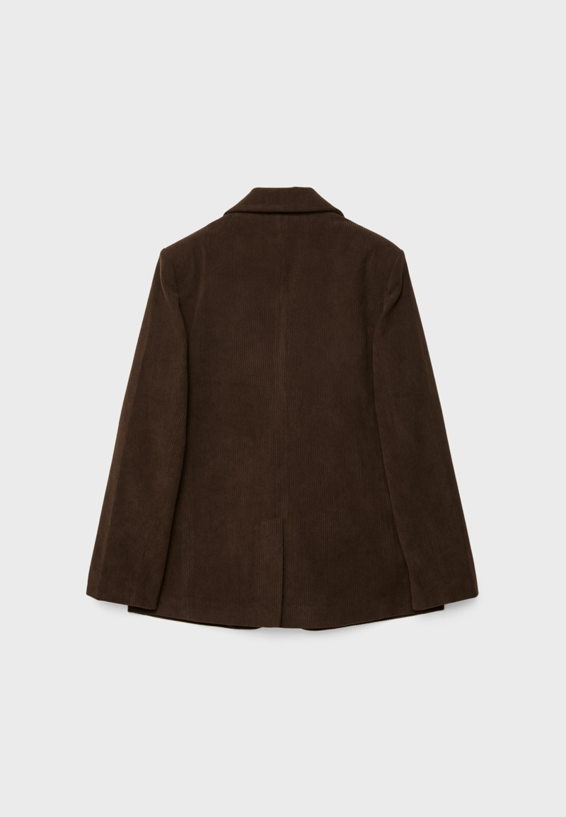 ПИДЖАК КЛАССИЧЕСКОГО КРОЯ ИЗ ВЕЛЬВЕТА