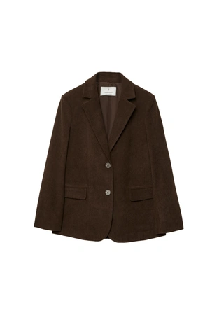 Пиджак классического кроя из вельвета- Заказать в России