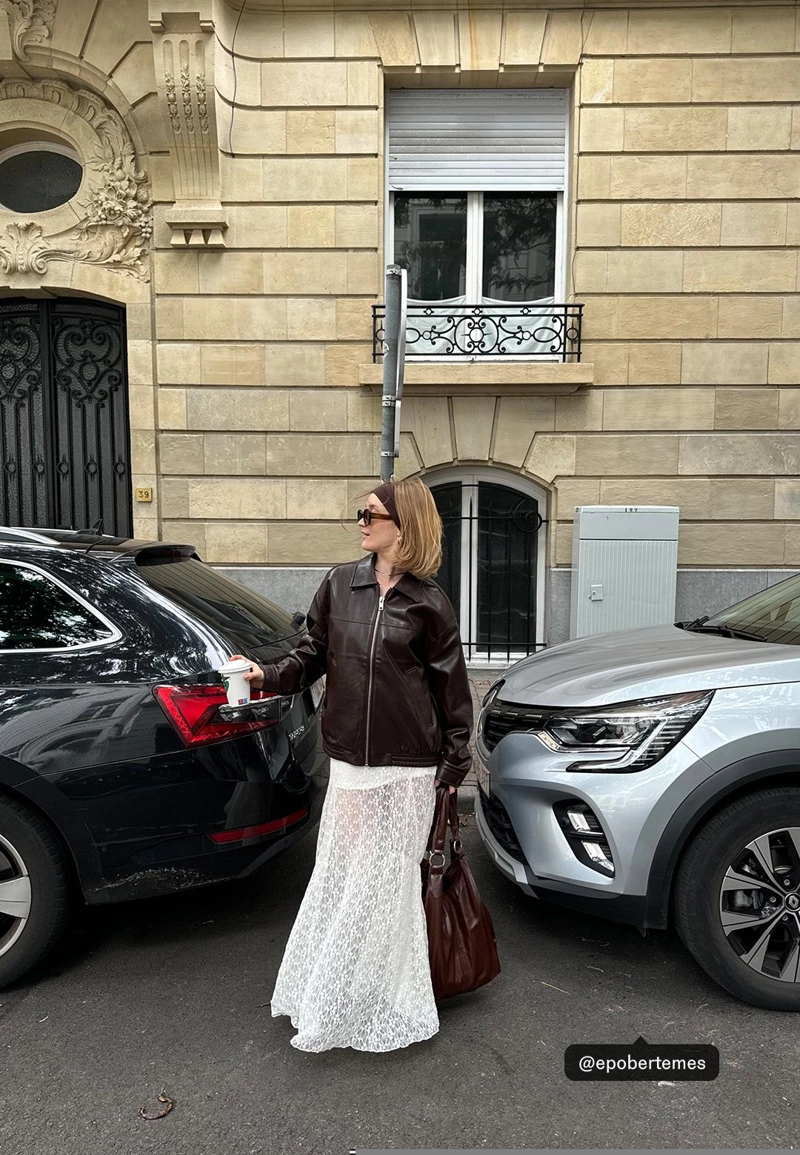 Куртка оверсайз из искусственной кожи