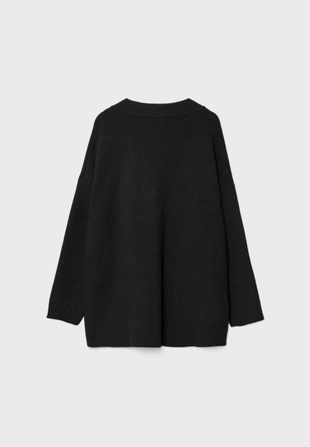 Кардиган стандартного кроя из трикотажа с пуговицами- Заказать в России